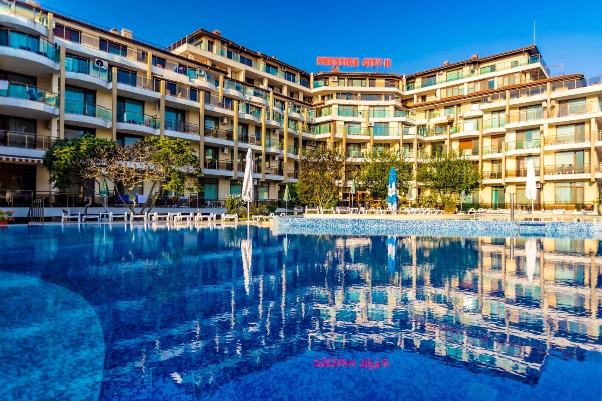 Aparthotel Hotel Prestige City II Primorsko Esterno foto