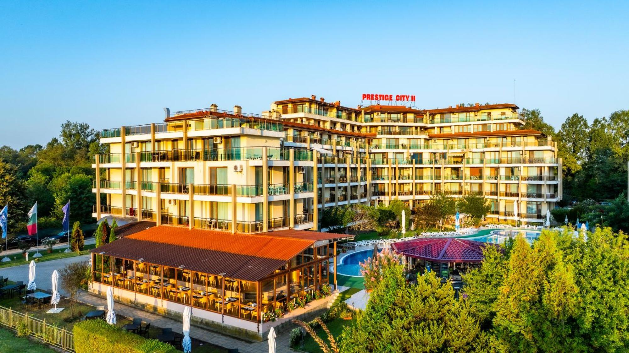 Aparthotel Hotel Prestige City II Primorsko Esterno foto