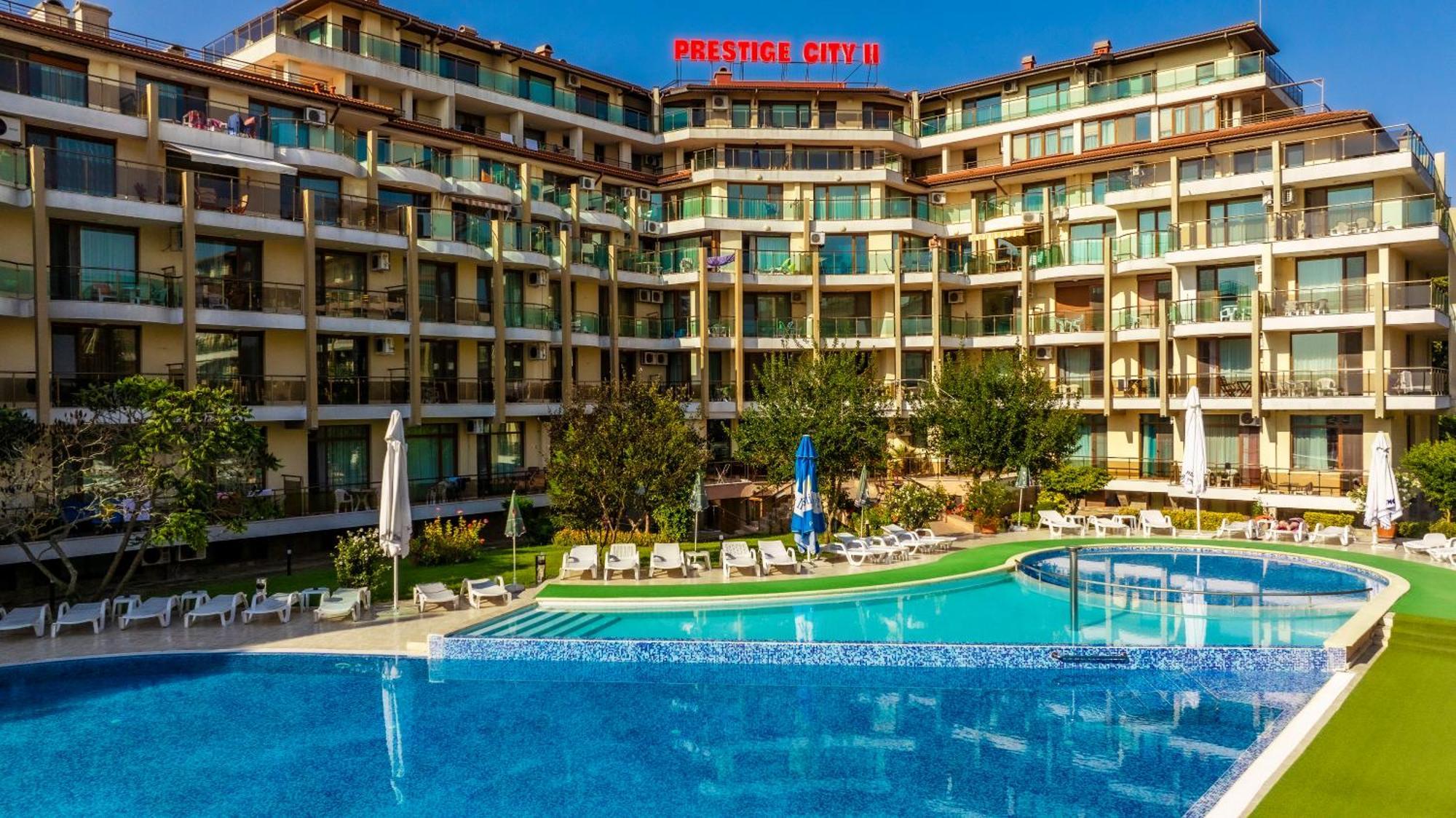 Aparthotel Hotel Prestige City II Primorsko Esterno foto