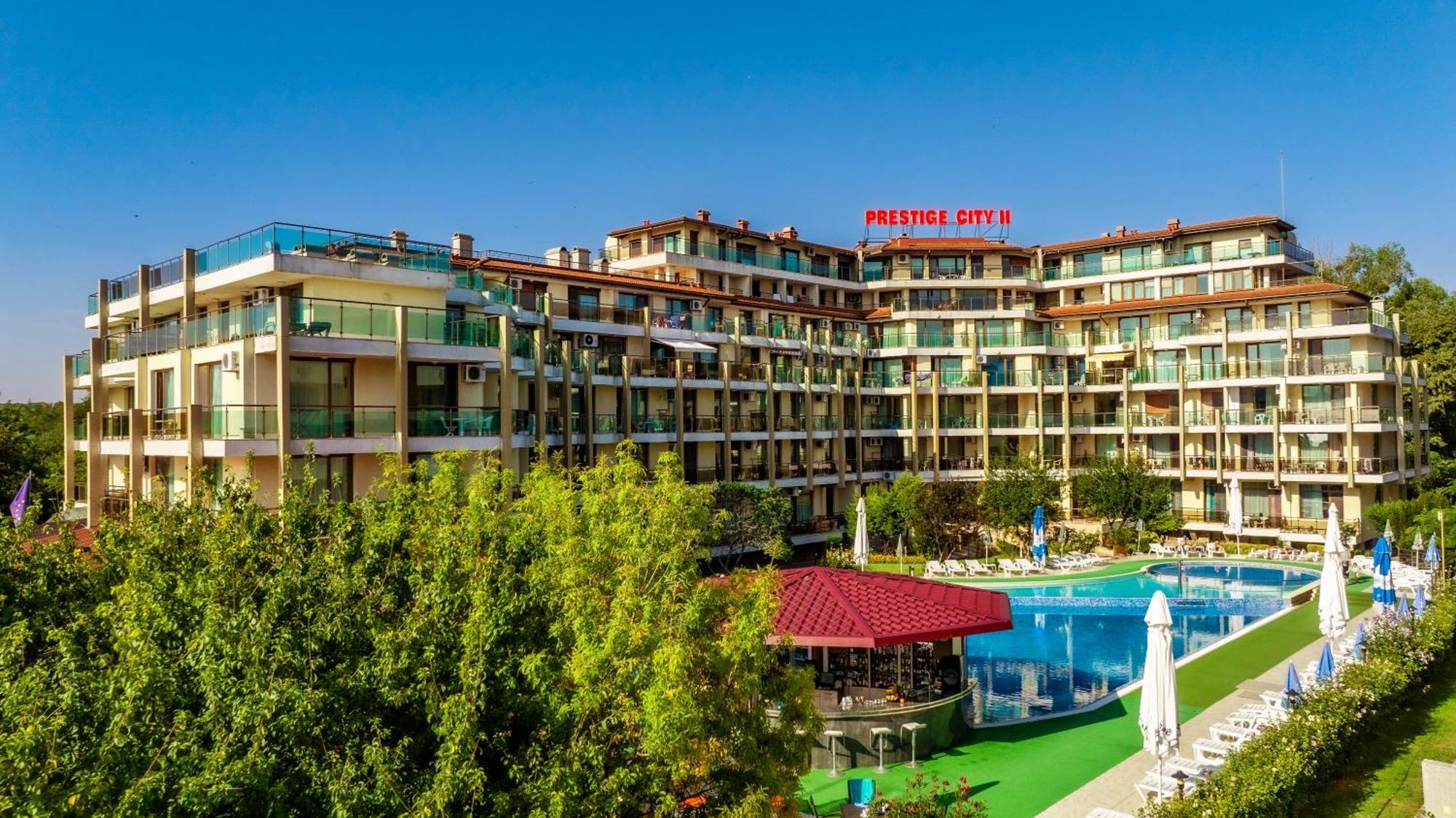 Aparthotel Hotel Prestige City II Primorsko Esterno foto