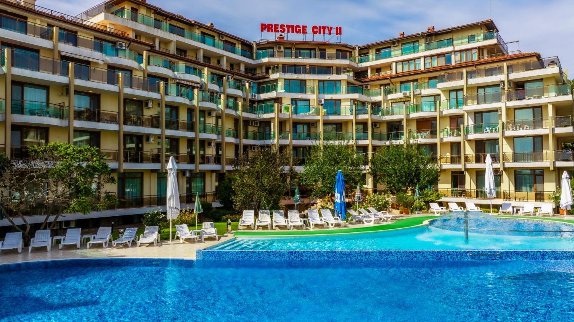 Aparthotel Hotel Prestige City II Primorsko Esterno foto