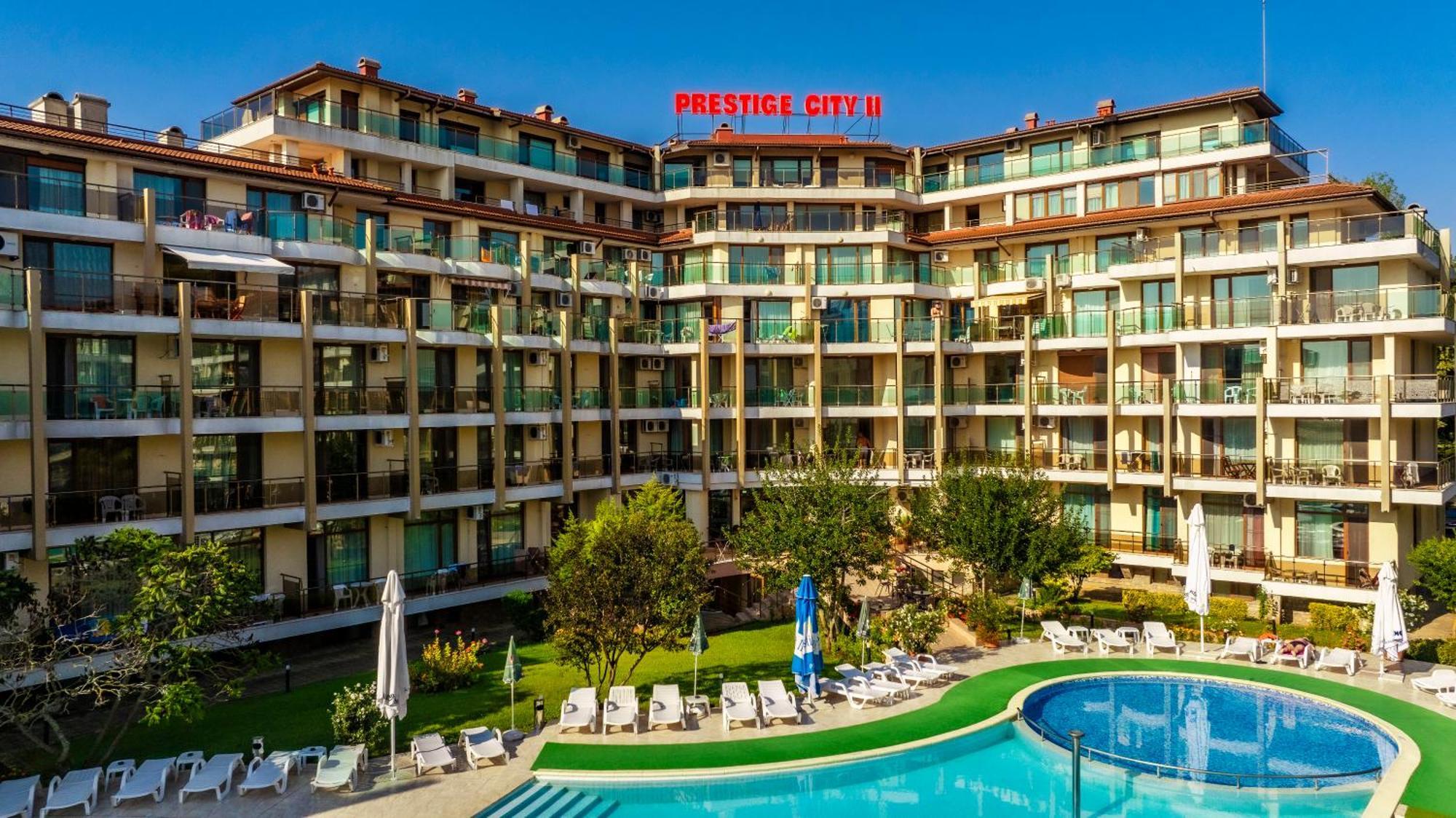 Aparthotel Hotel Prestige City II Primorsko Esterno foto