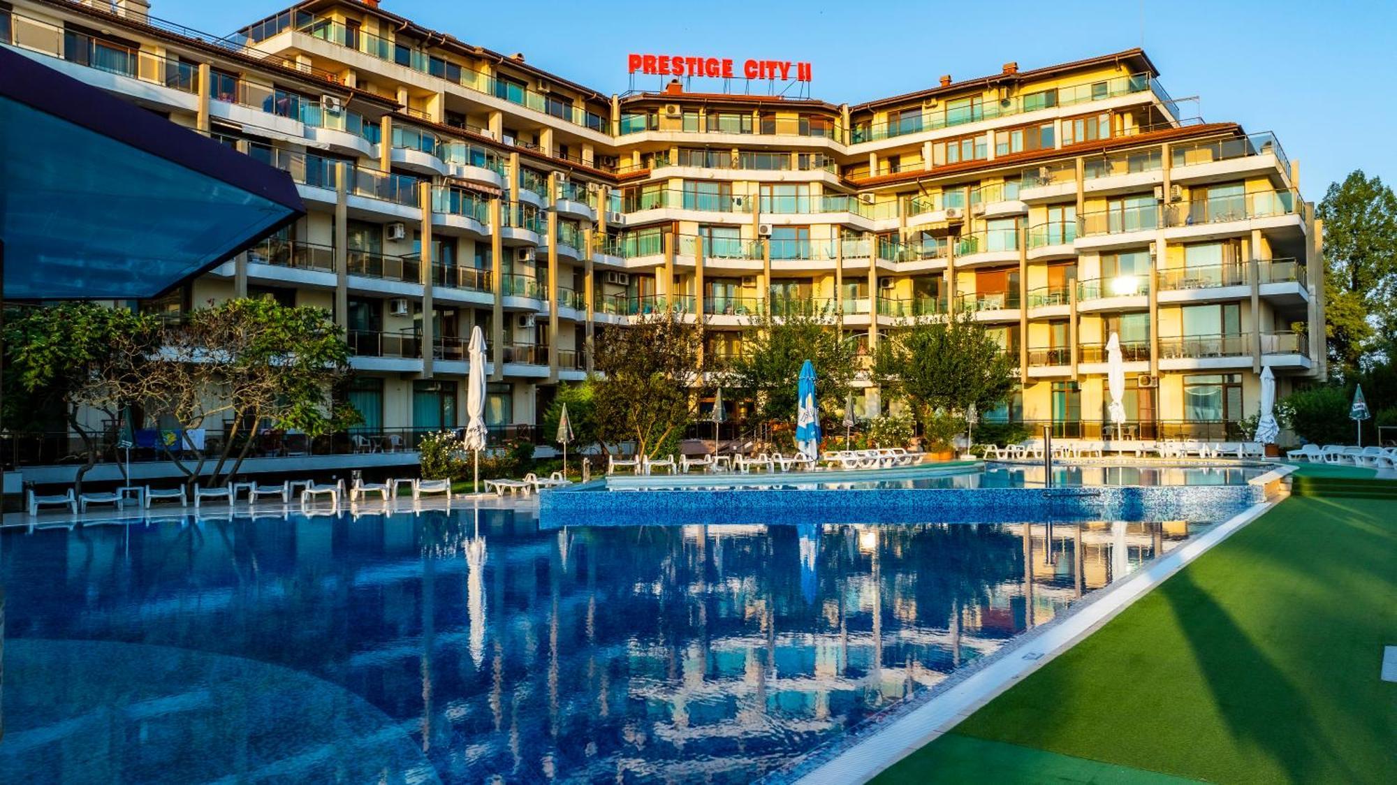 Aparthotel Hotel Prestige City II Primorsko Esterno foto
