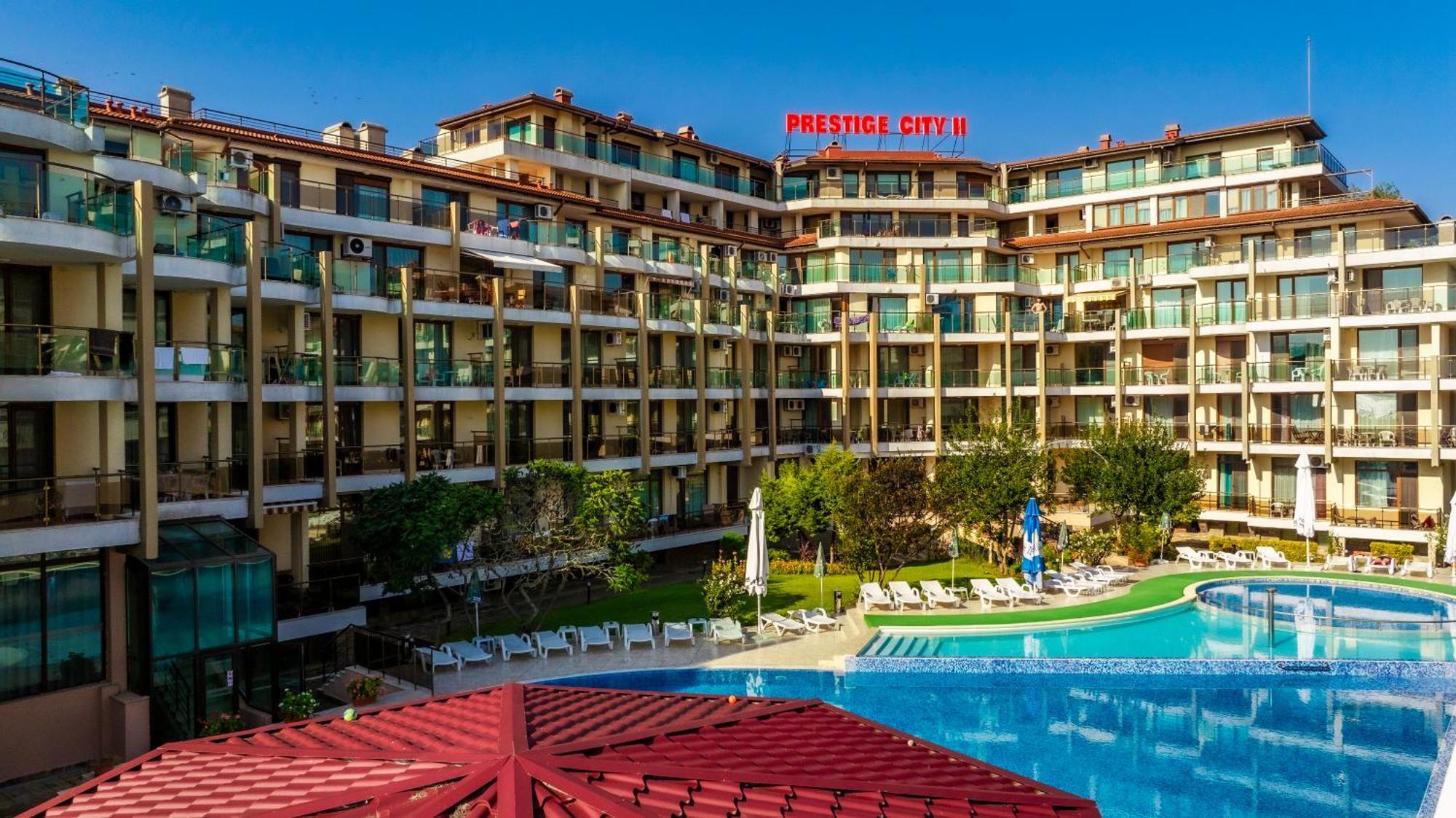 Aparthotel Hotel Prestige City II Primorsko Esterno foto